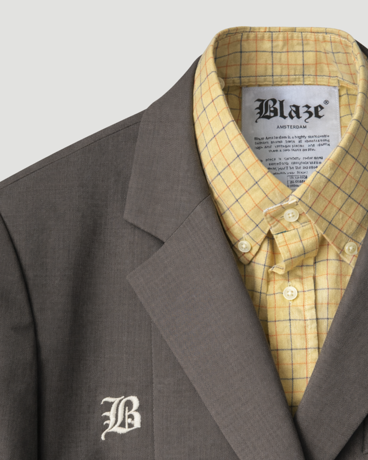 BUTTON-UP BLAZE