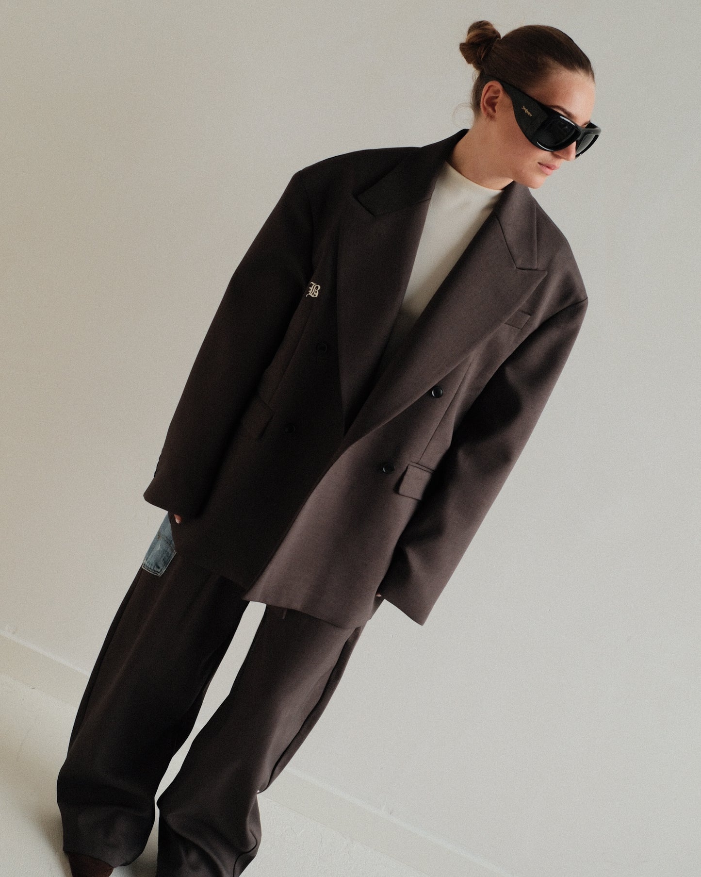 Grey Oversized Blaze