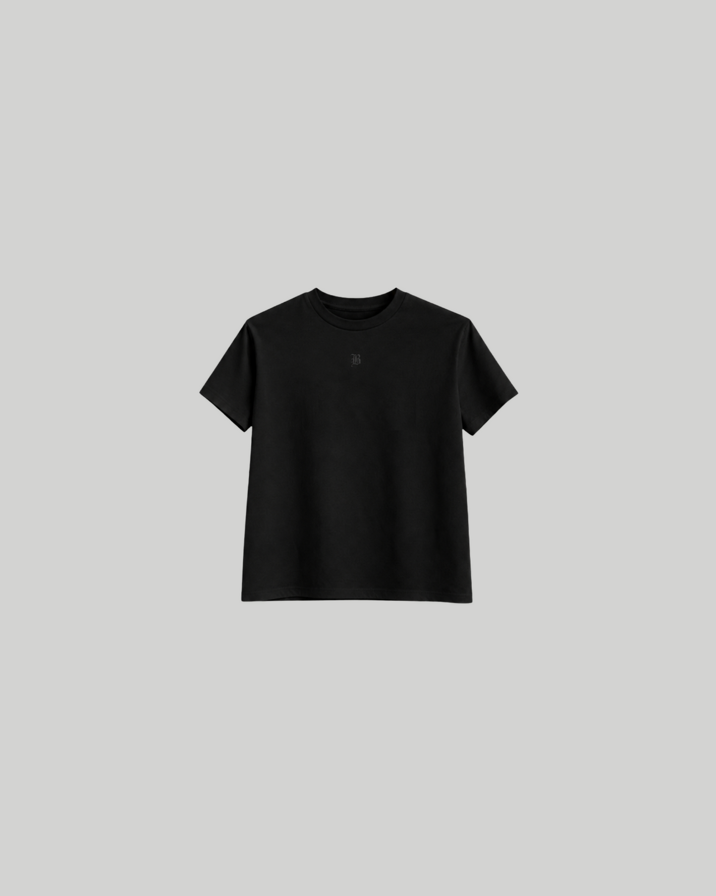 Black Padded Tee