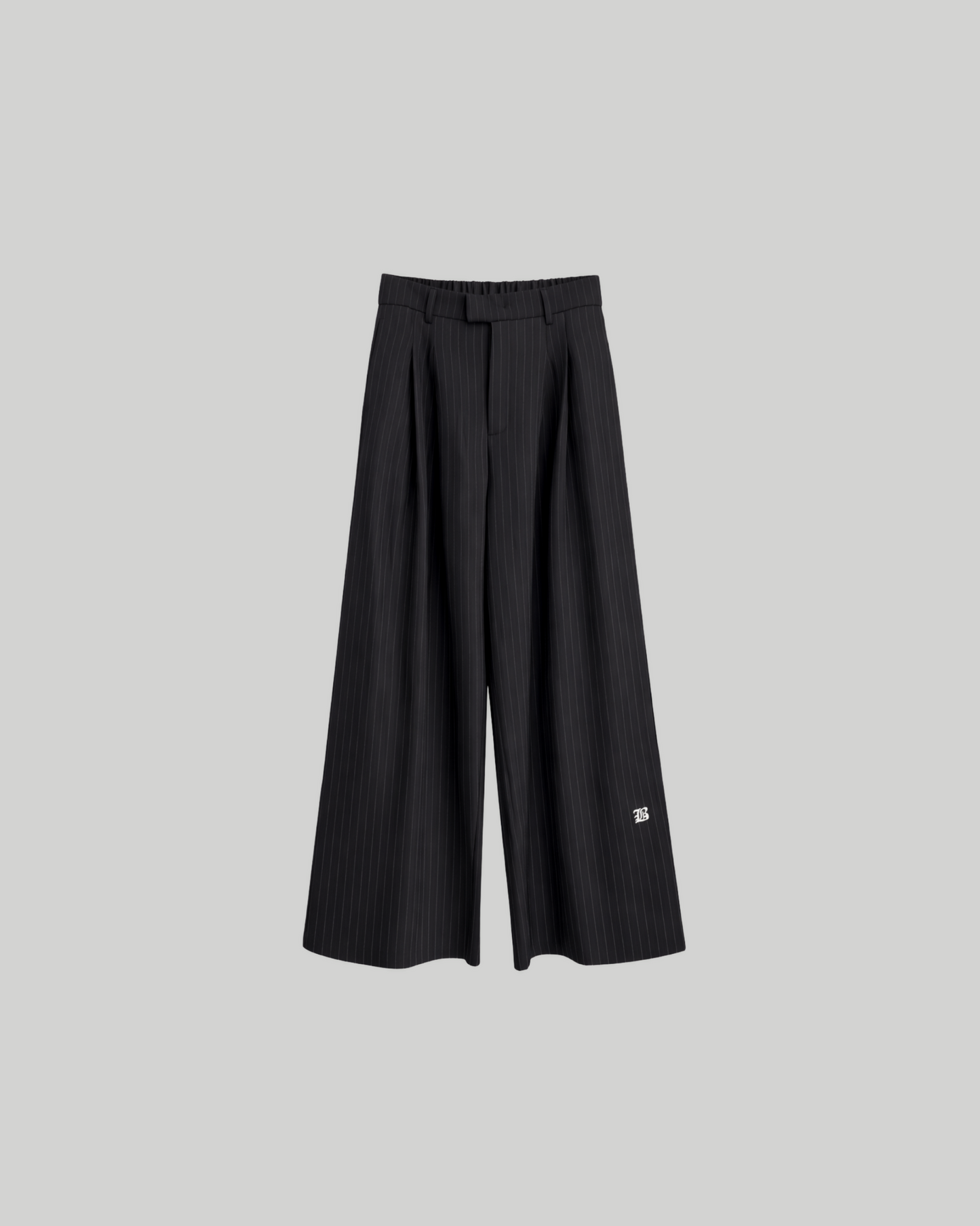 Black Pinstripe Trouser
