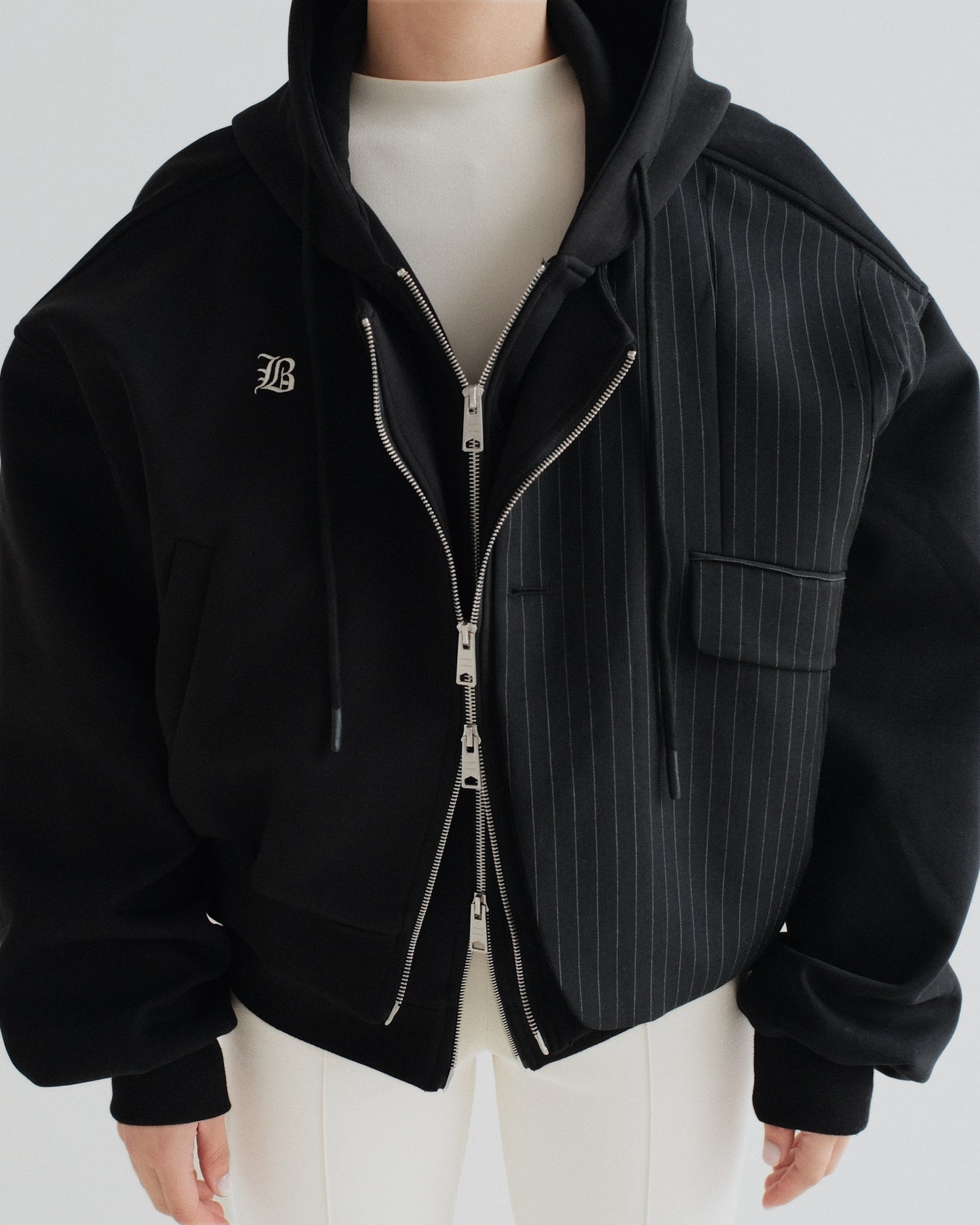 Black Blaze Zipper