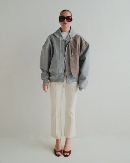 Grey Blaze Zipper