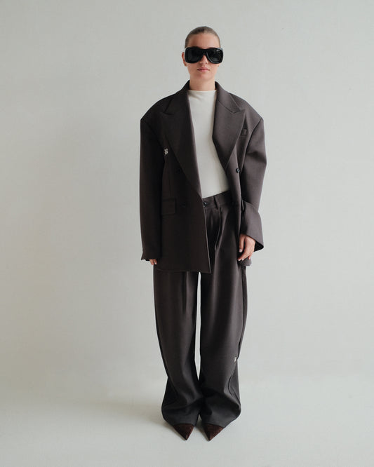 Grey Oversized Blaze