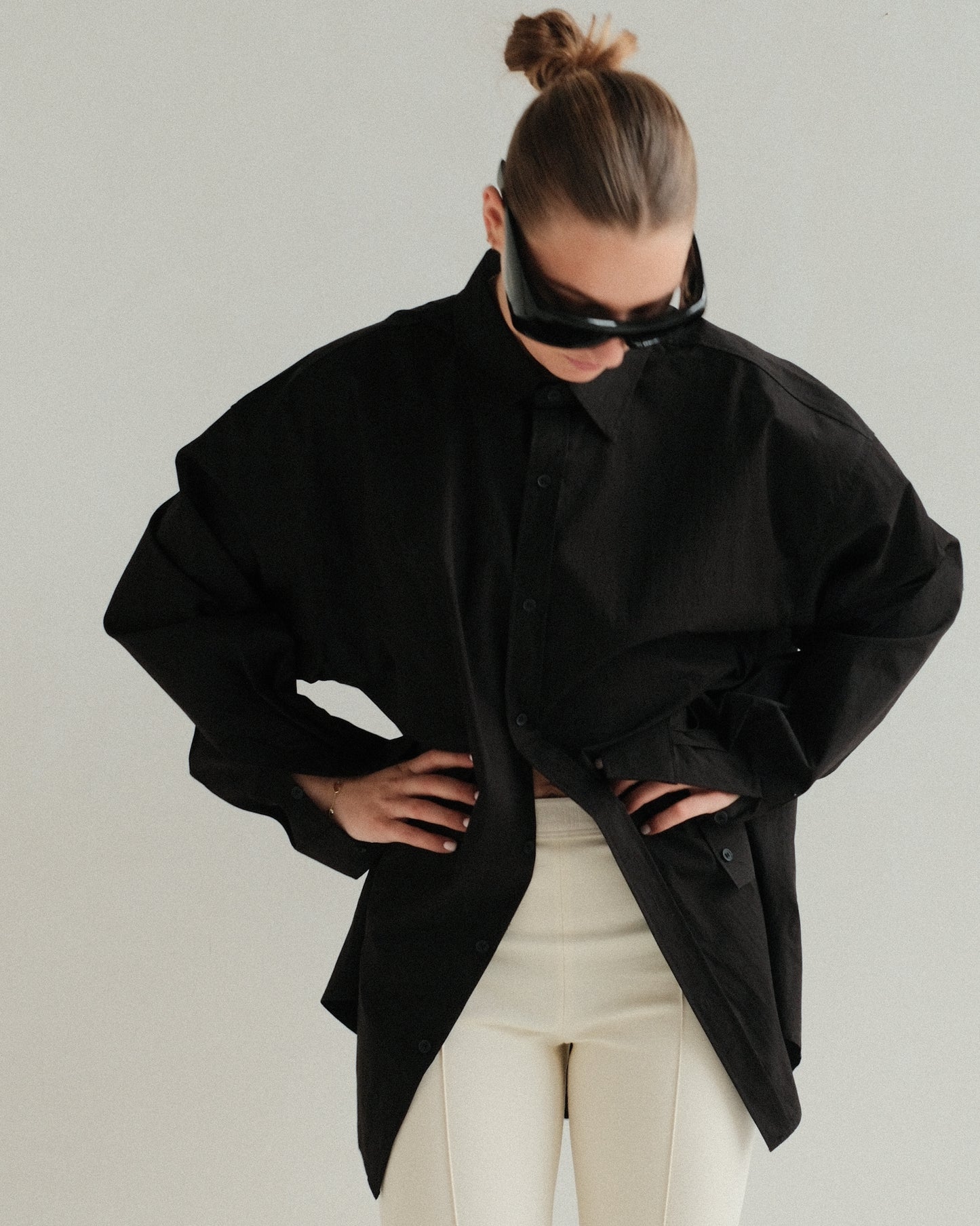 Black Oversized Shirt