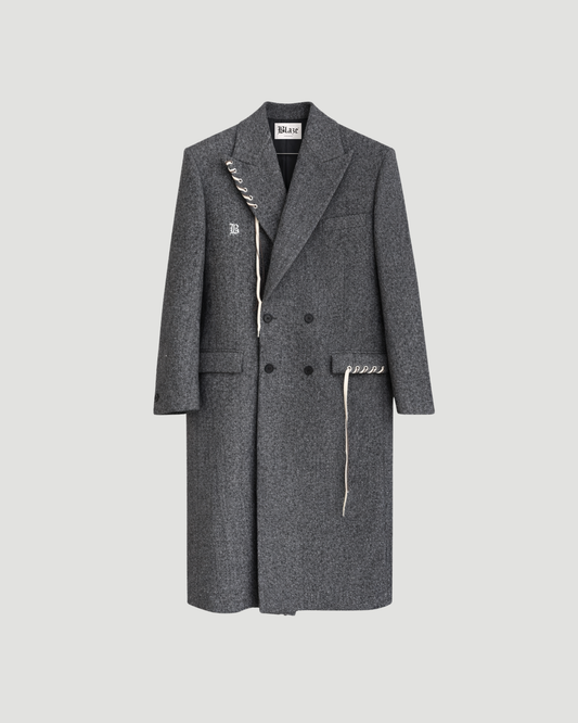 Cord Wool Coat