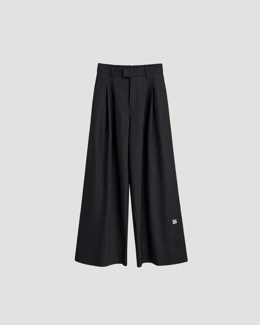 Black Pinstripe Trouser