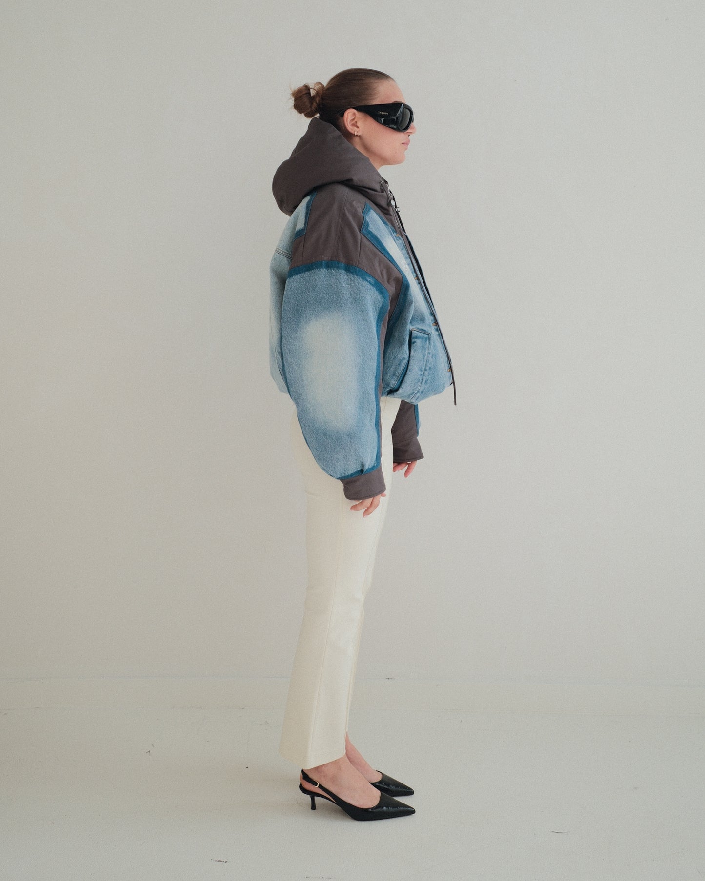 Reconstructed Jeans Jacket