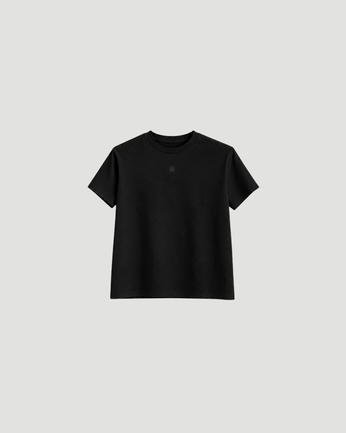 Black Padded Tee