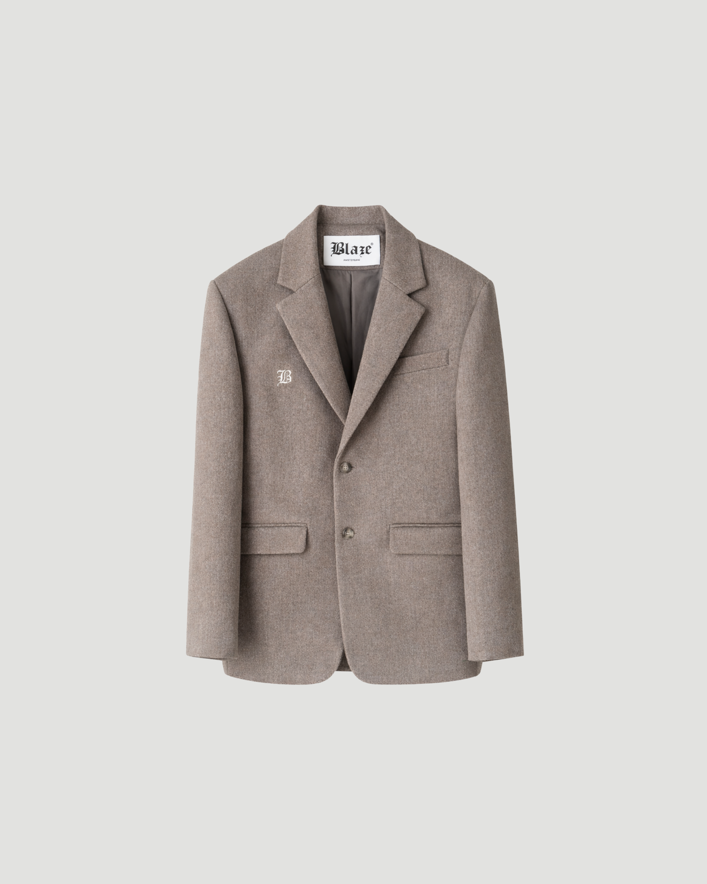 Beige Tweed Blaze