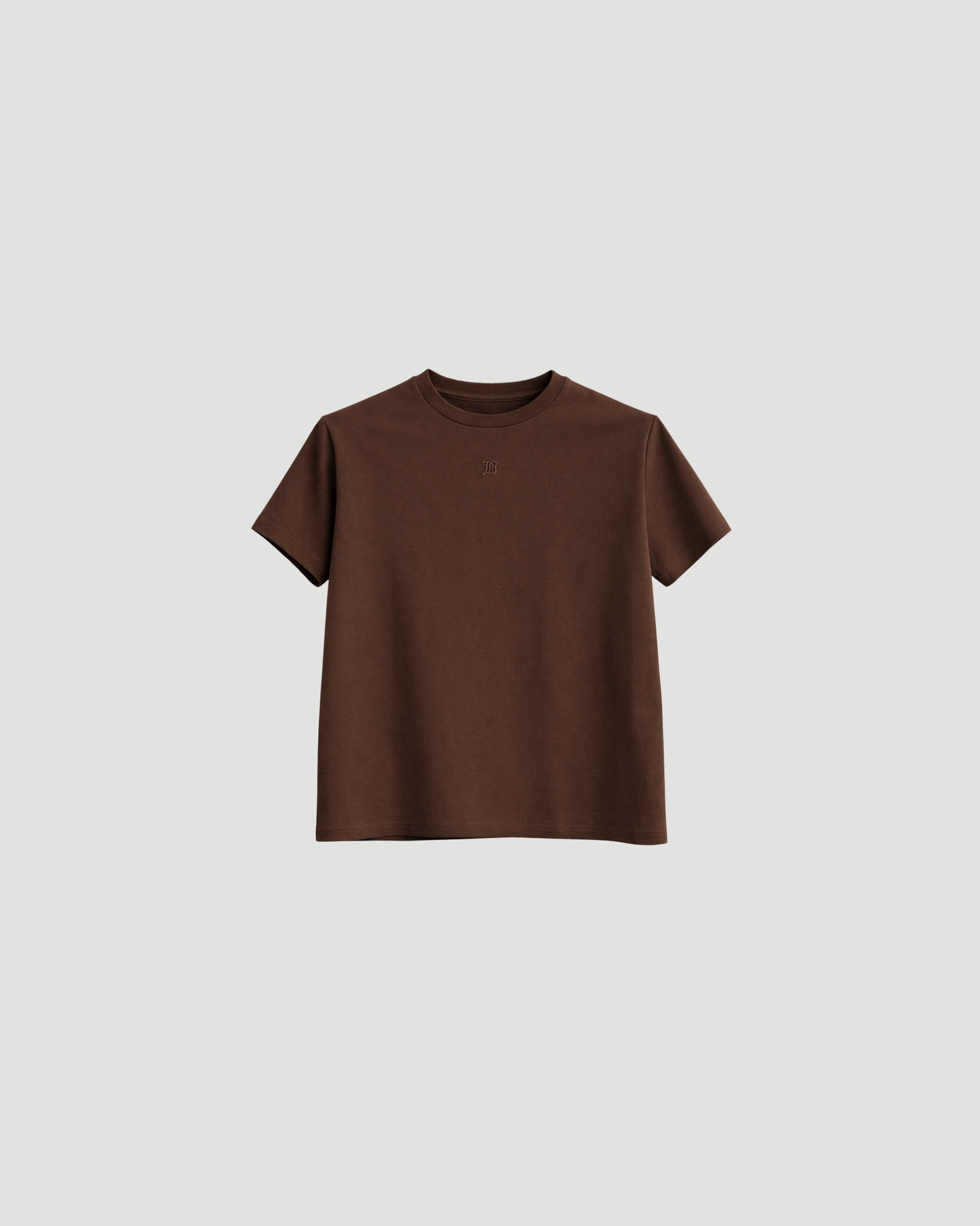 Brown Padded Tee