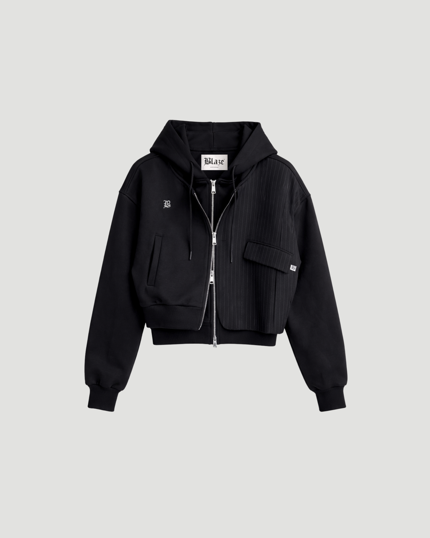 Black Blaze Zipper