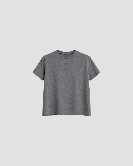 Grey Padded Tee