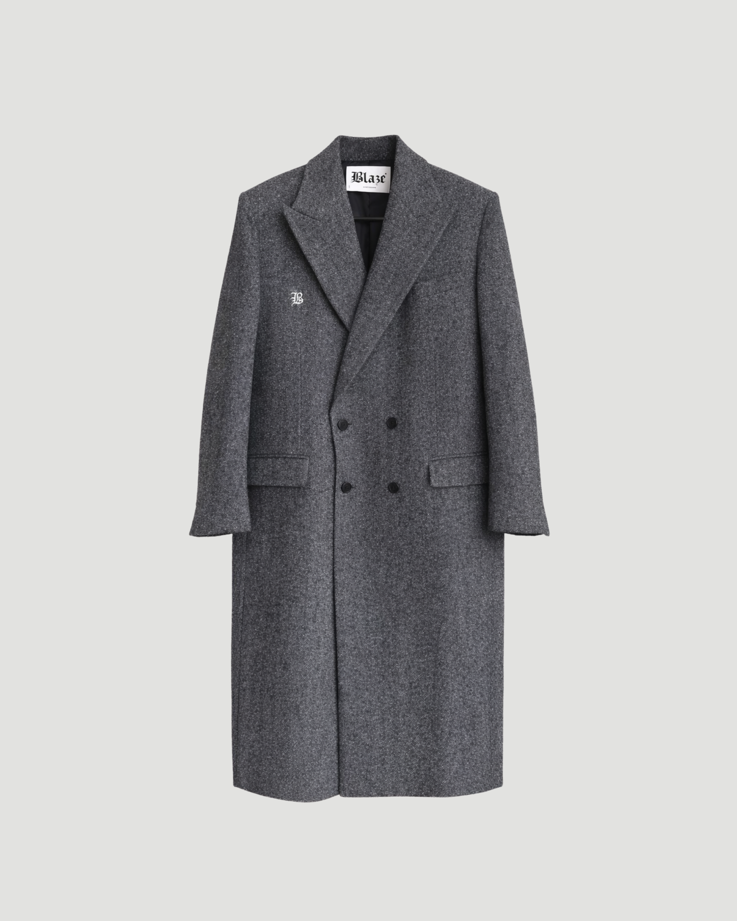 Grey Wool Coat