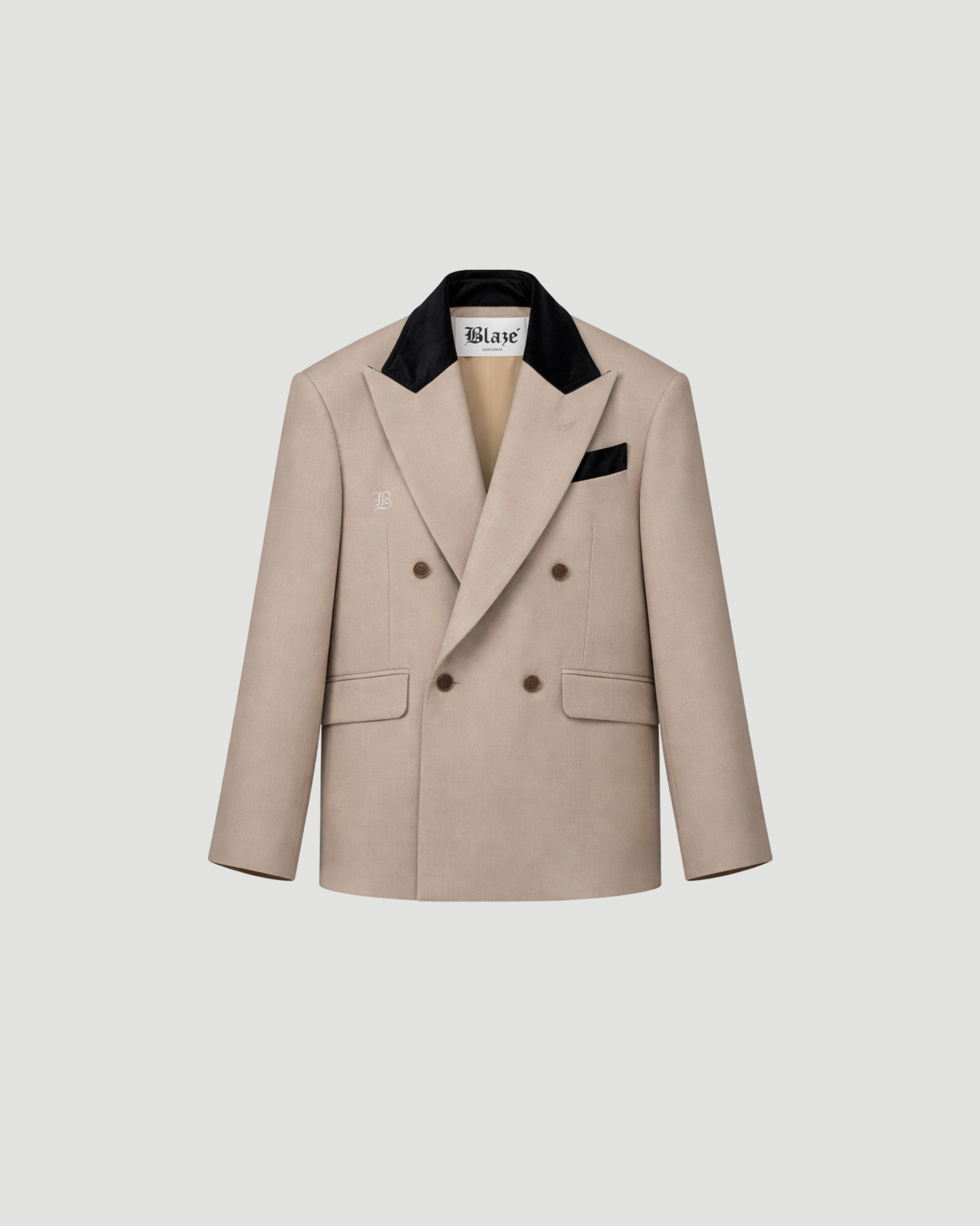 Beige Leather Blaze (v)