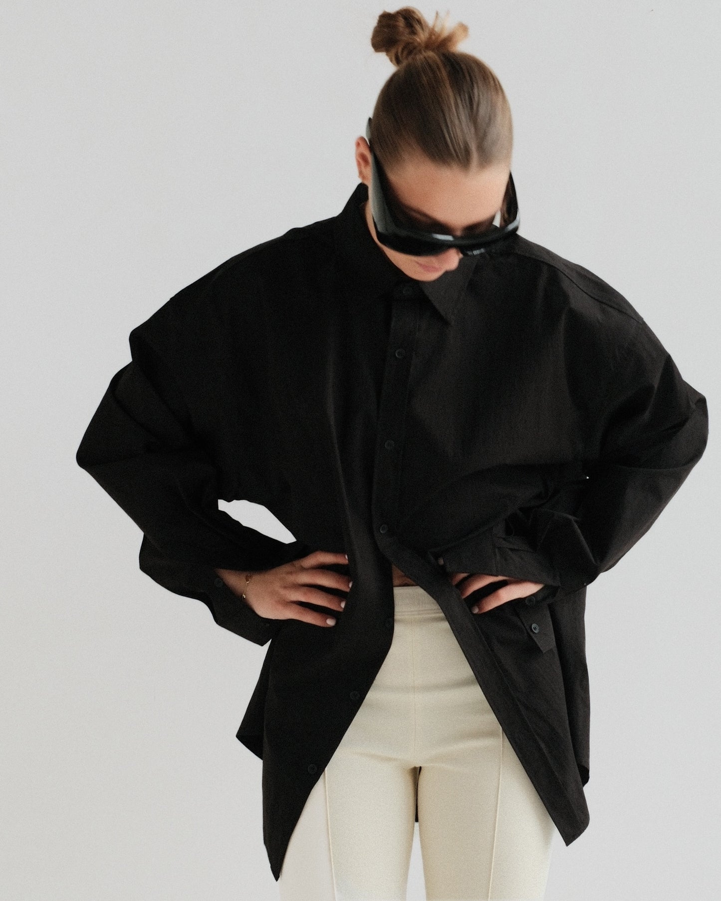 Black Oversized Shirt