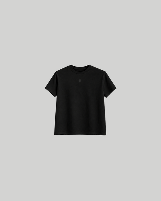 Black Padded Tee