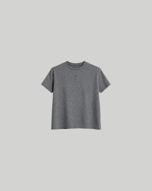 Grey Padded Tee
