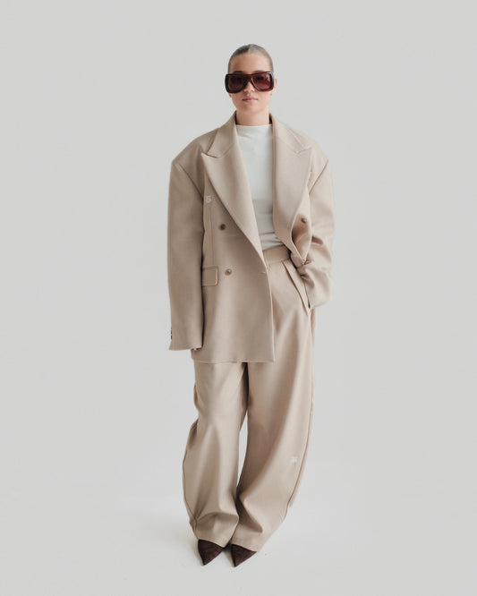Beige Oversized Blaze