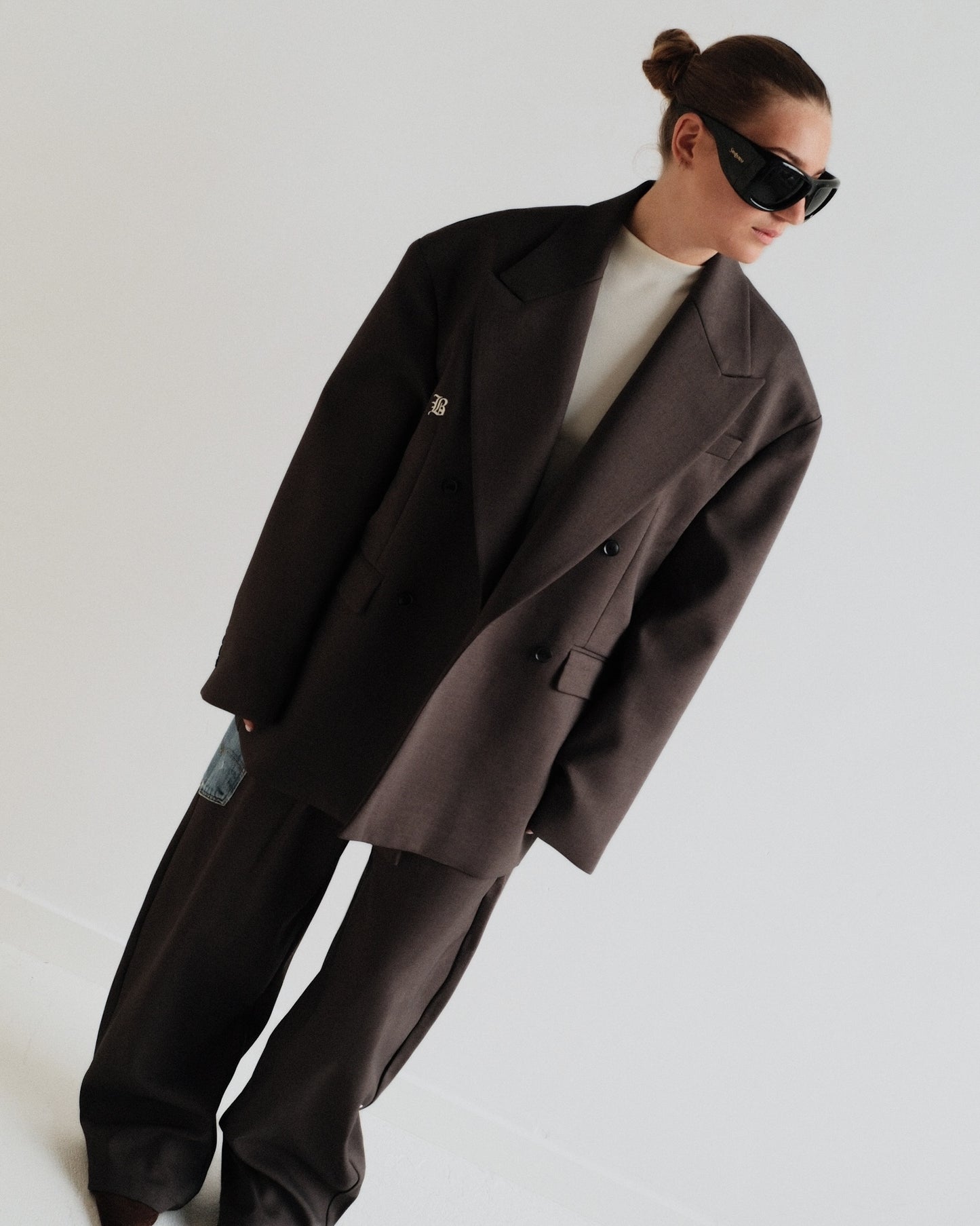 Grey Oversized Blaze