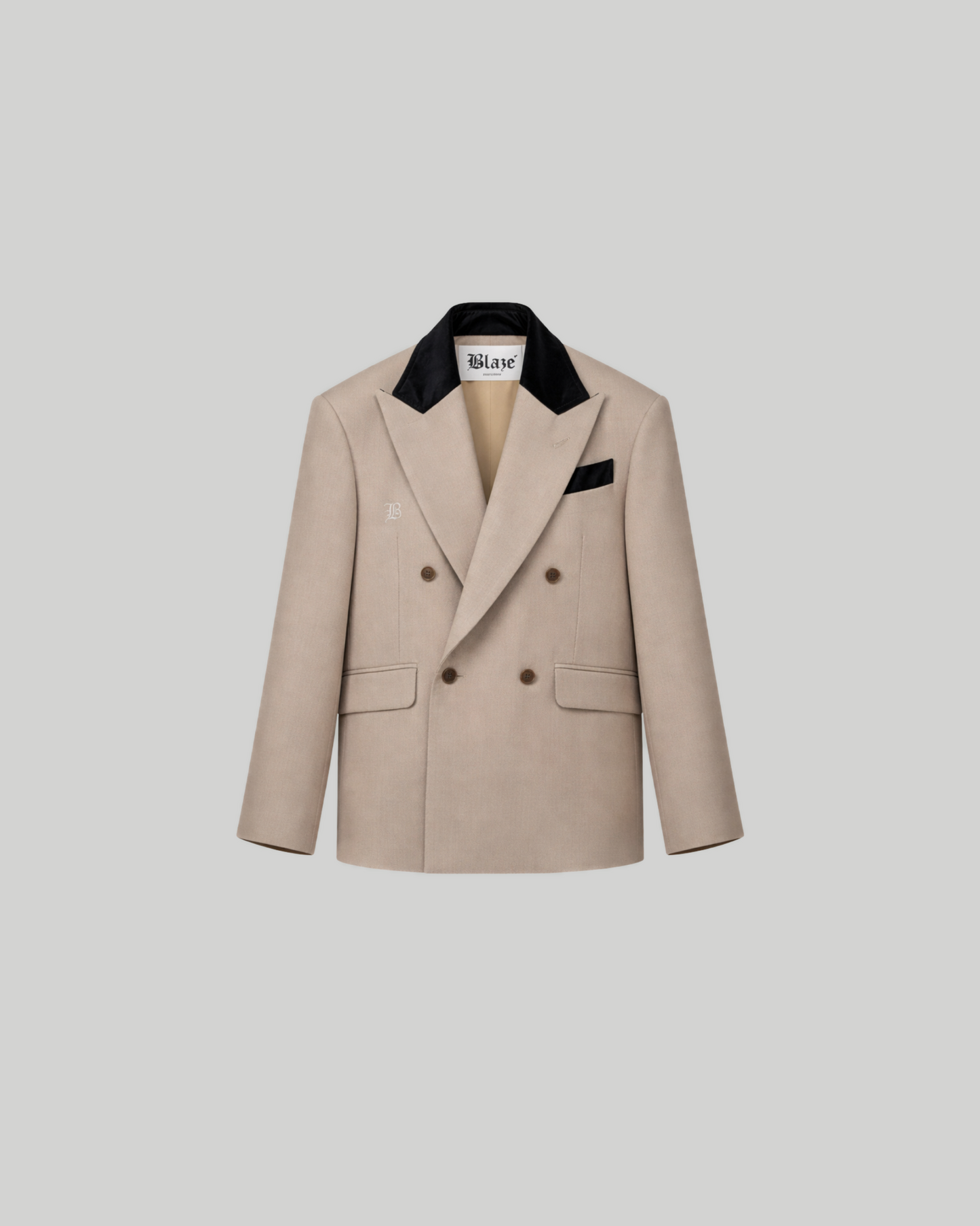 Beige Leather Blaze (v)