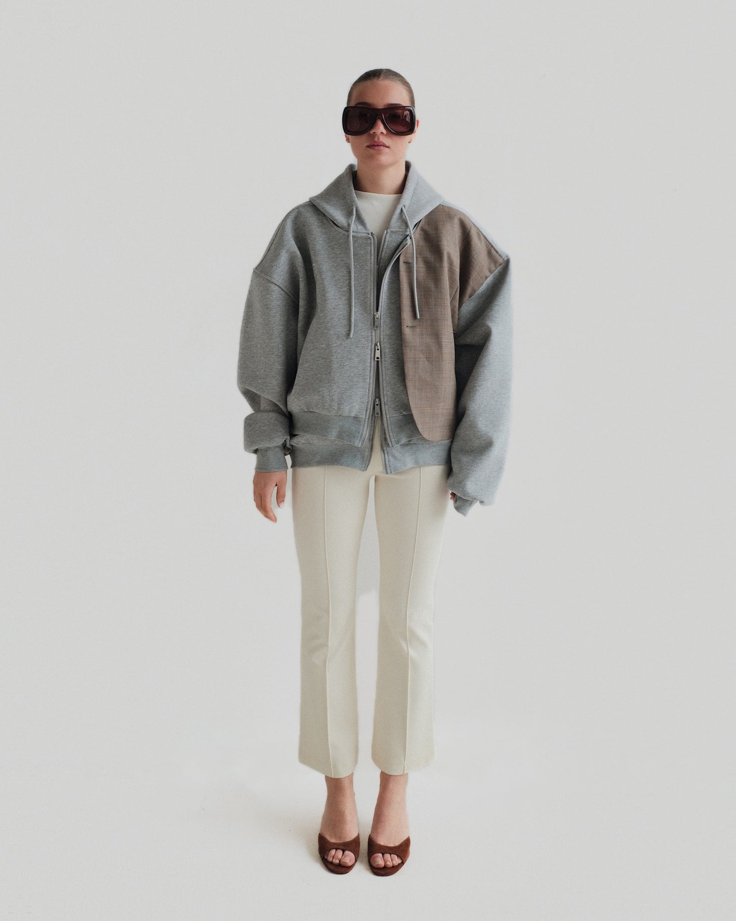 Grey Blaze Zipper