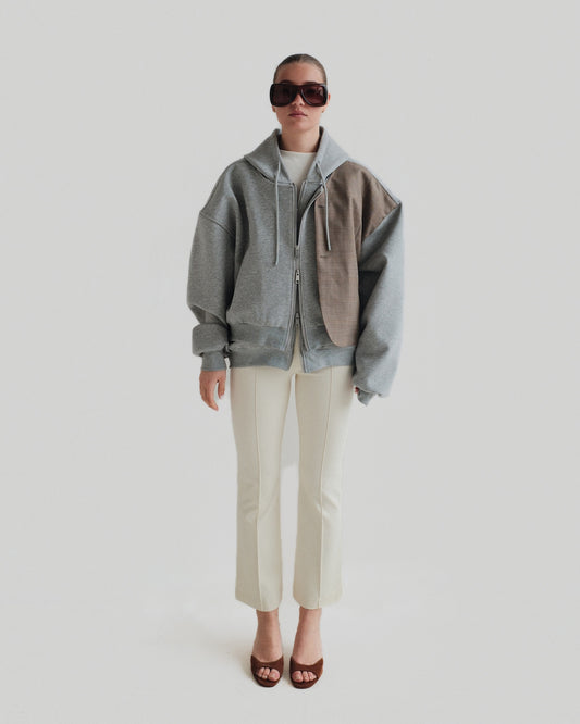 Grey Blaze Zipper