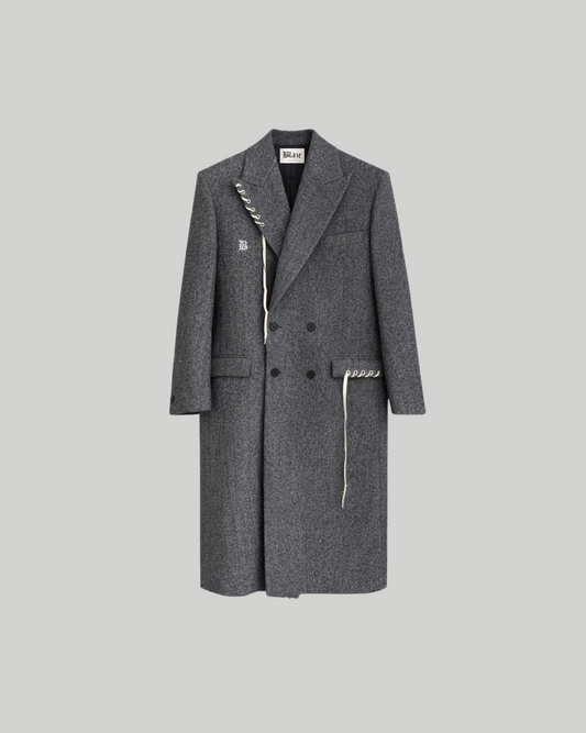 Cord Wool Coat